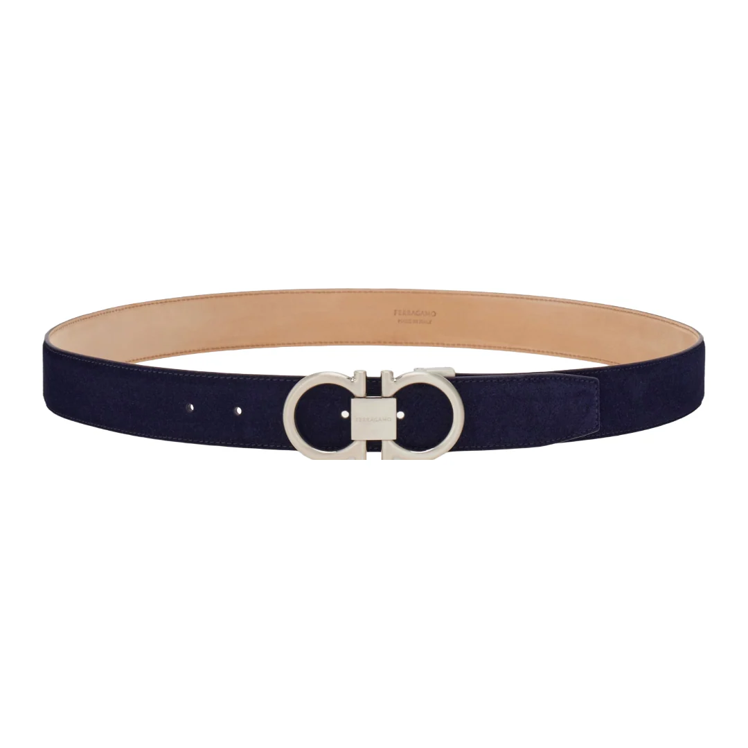 ADJUSTABLE GANCINI BELT MIDNIGHT BLUE - Image 3