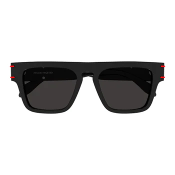 ALEXANDER MCQUEEN MENS SUNGLASSES BLACK/RED AM0397S - Image 2