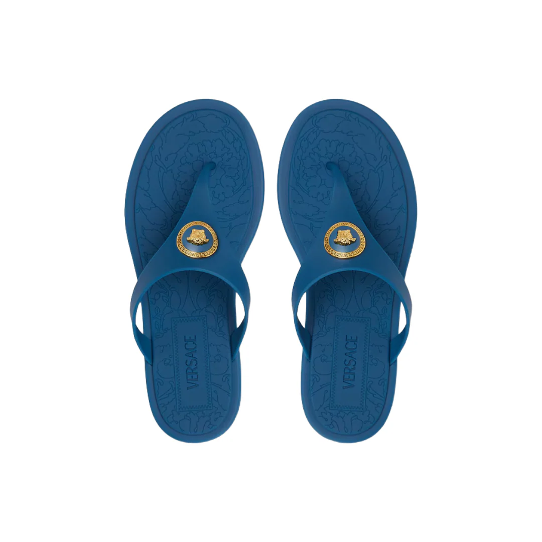 ALIA RUBBER FLAT SANDALS - Image 3