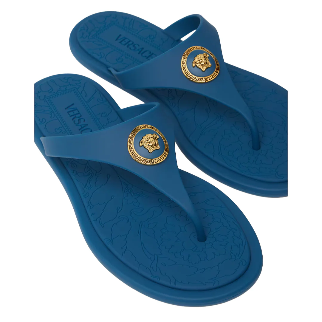 ALIA RUBBER FLAT SANDALS - Image 4