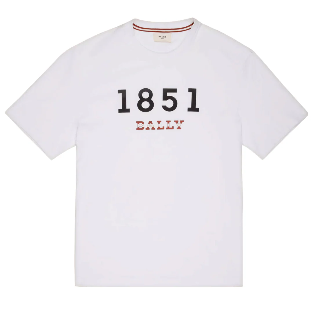 BALLY 1851 T-SHIRT WHITE