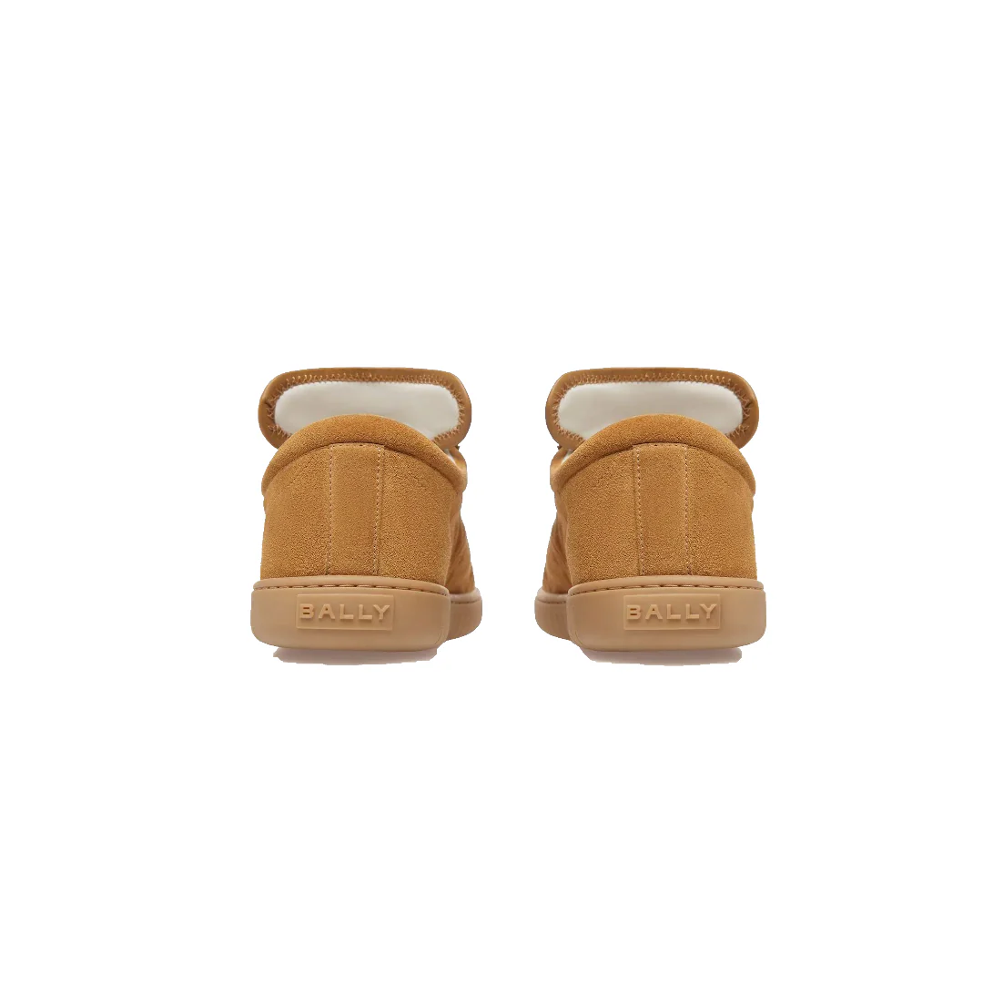 BALLY PARREL PLAYER SNEAKERS IN DESERT AND AMBER LEATHER - Image 2