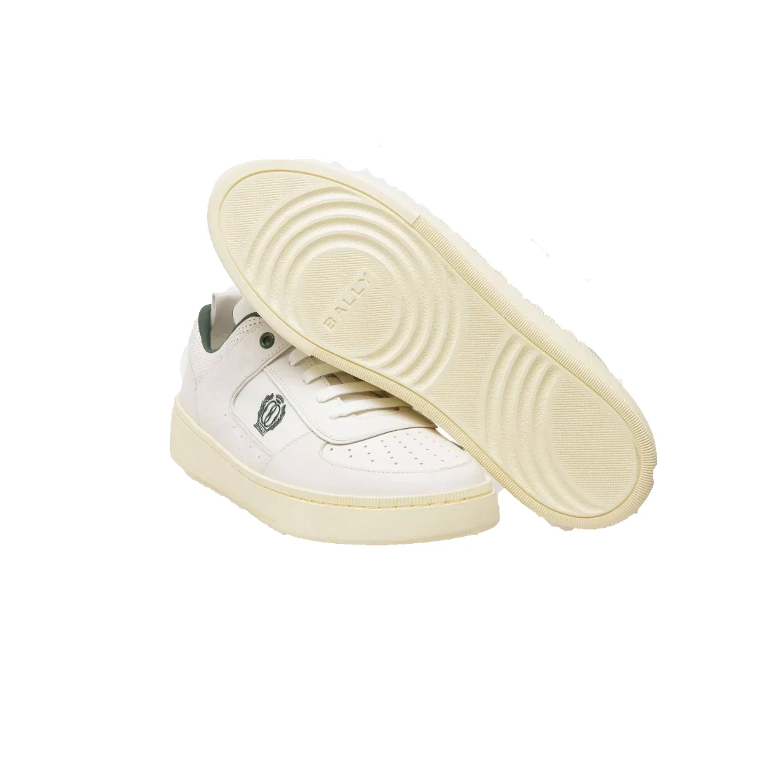 BALLY RIWEIRA-FO RAISE SNEAKERS IN WHITE LEATHER - Image 2