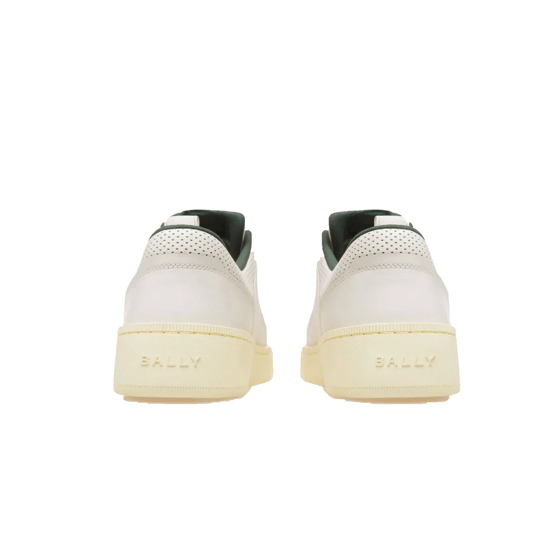 BALLY RIWEIRA-FO RAISE SNEAKERS IN WHITE LEATHER - Image 3