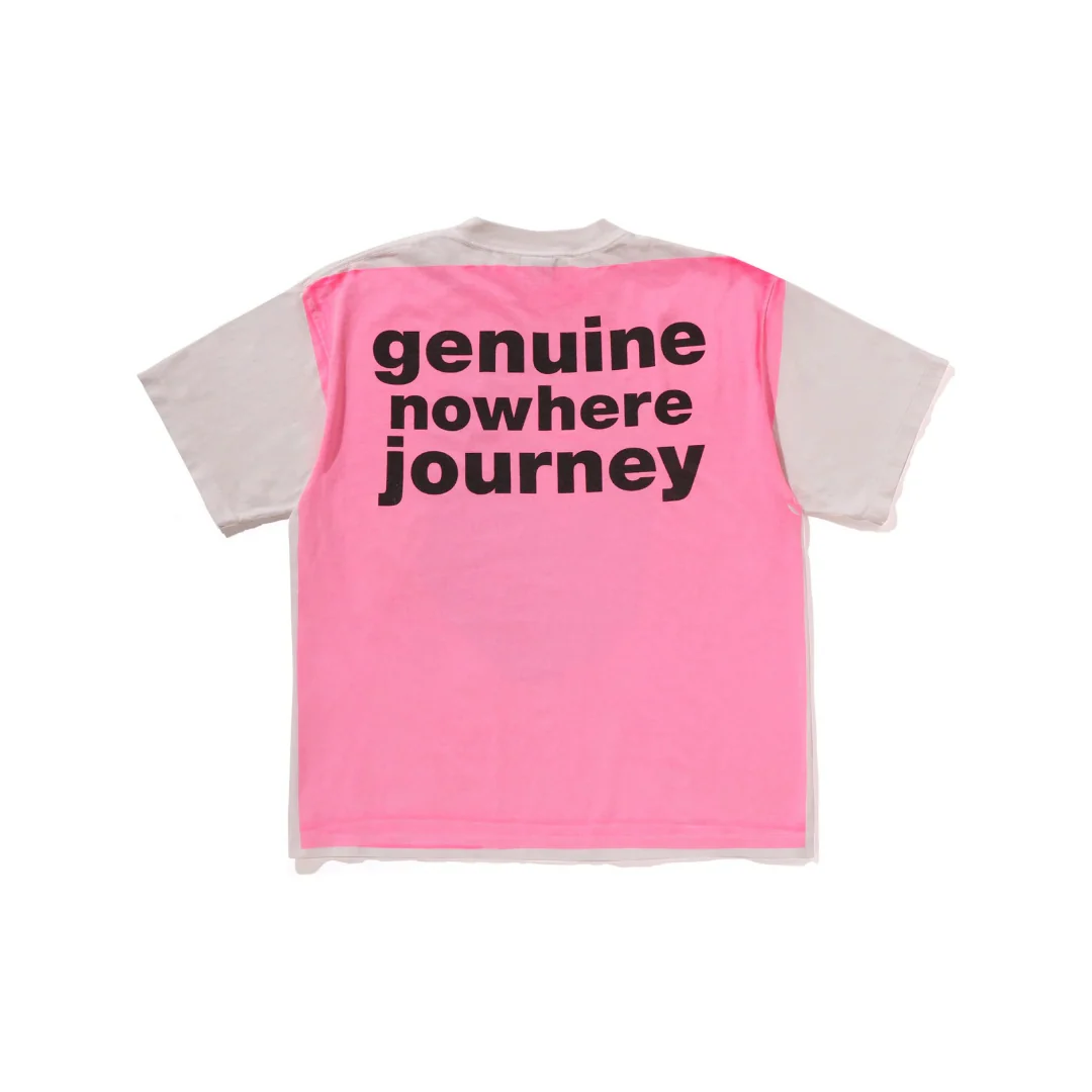 BAPE X SAINT MXXXXXX MAD FACE HANDPRINTING TEE MENS - Image 2