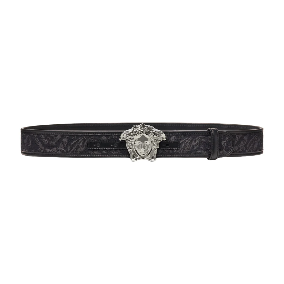 BAROCCO LA MEDUSA BELT 4CM BLACK+PRINT