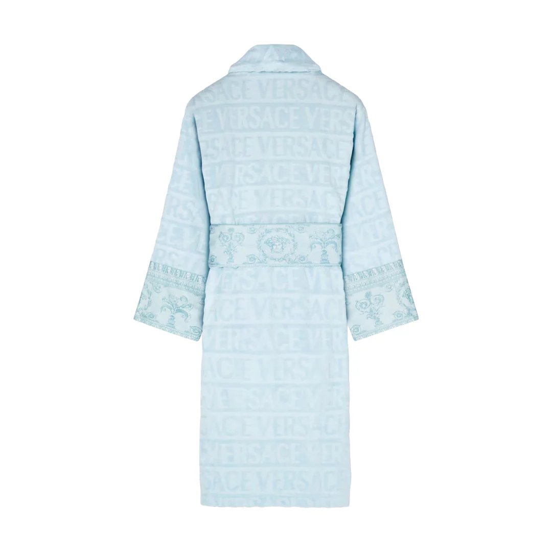 BAROQUE BATHROBE BLUE - Image 2