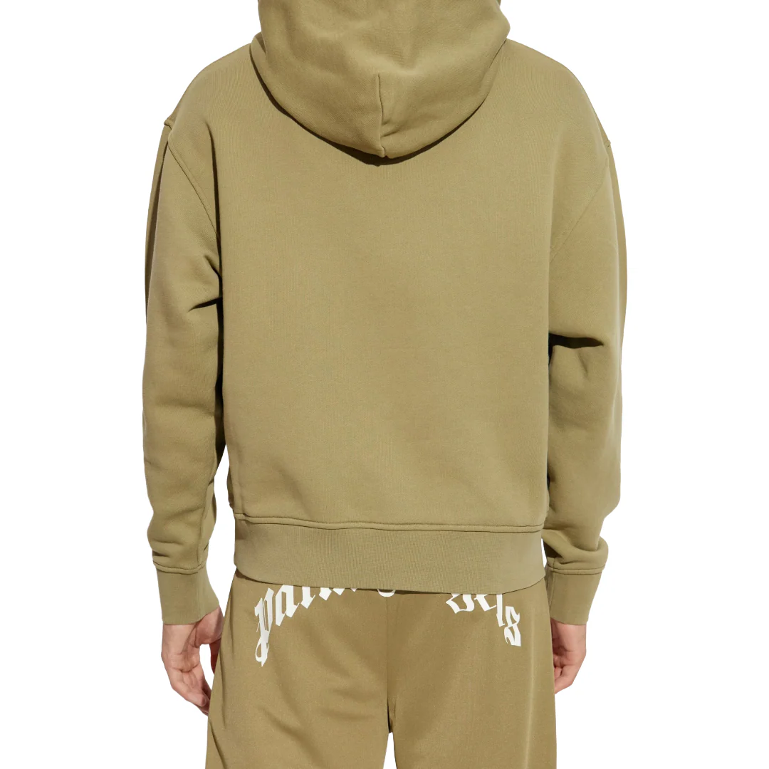 BEAR IN MIND HOODIE ARMY GREEN - Image 3