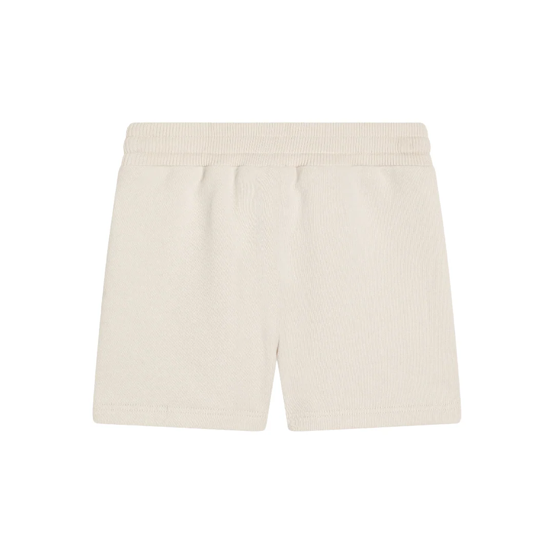 BEIGE FLEECE SHORTS WITH DG LOGO - Image 2