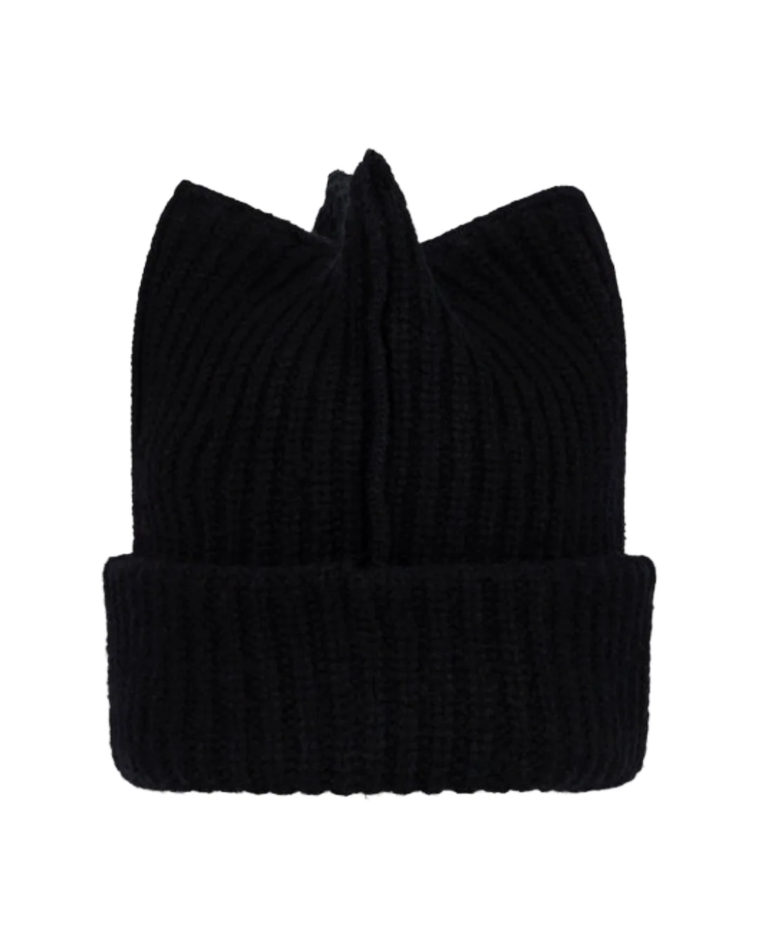 BOX BEANIE IN BLACK - Image 2