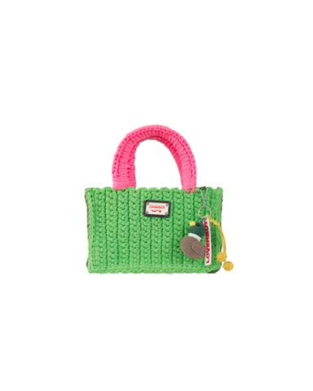 BUCKET BAG WITH DUCK CHARM