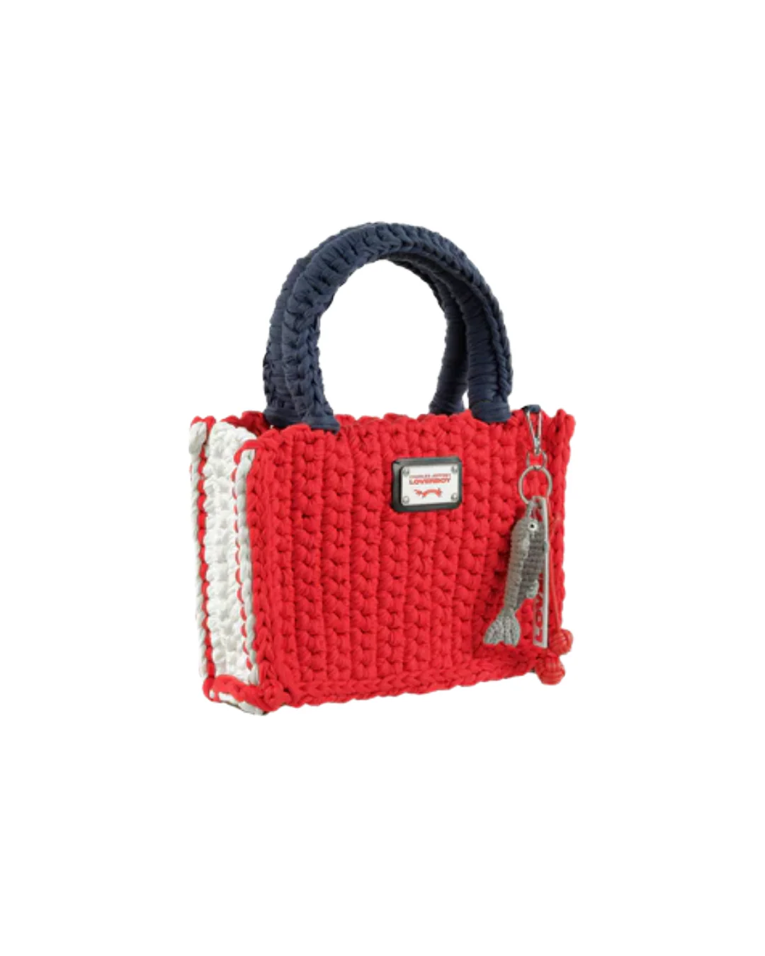 BUCKET BAG WITH FISH CHARM - Image 3