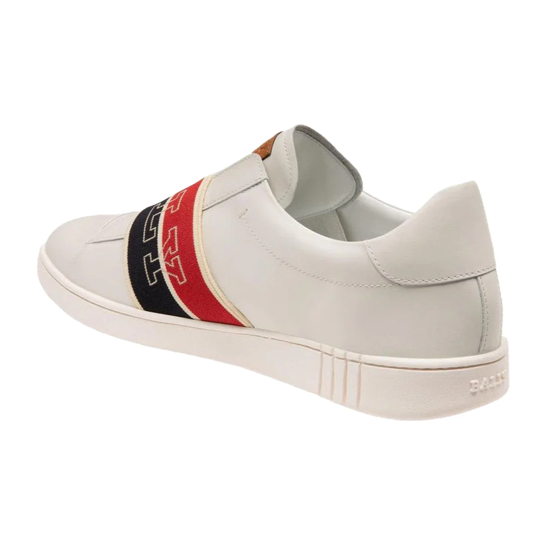 CALF WICTOR LEATHER SNEAKER WHITE - Image 3