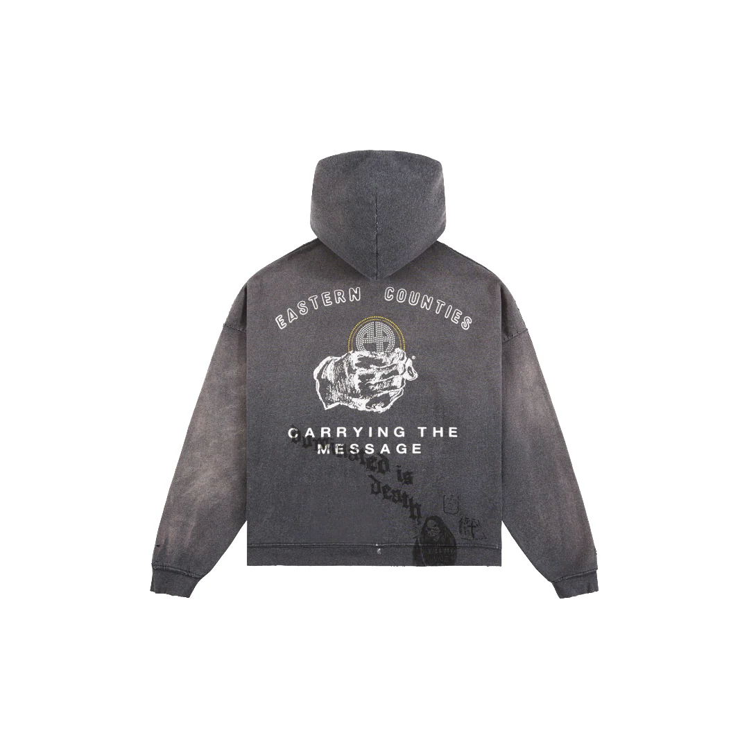 CARRYING THE MESSAGE ZIP HOODIE - Image 2