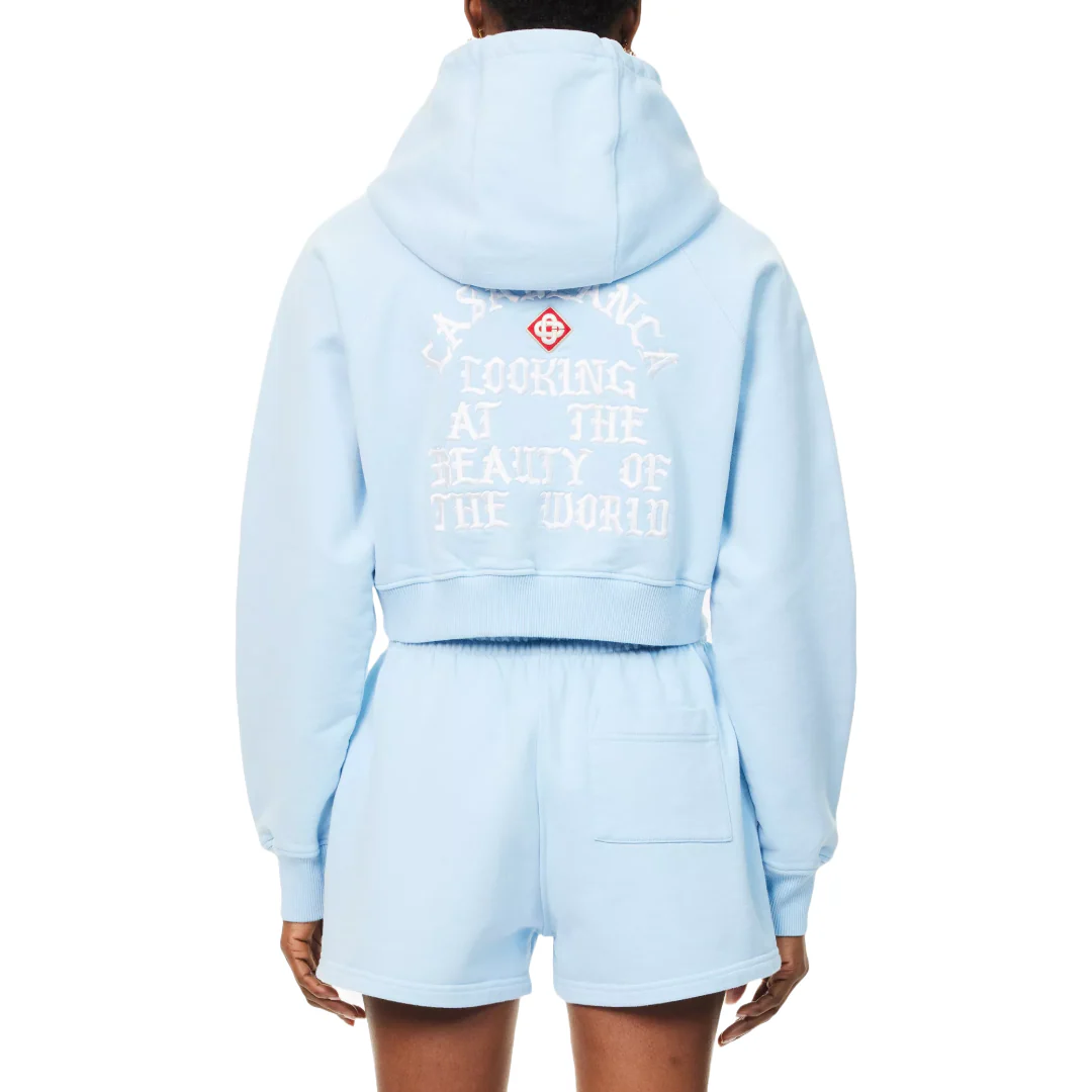 CASA BEAUTY CROPPED HOODIE - Image 3