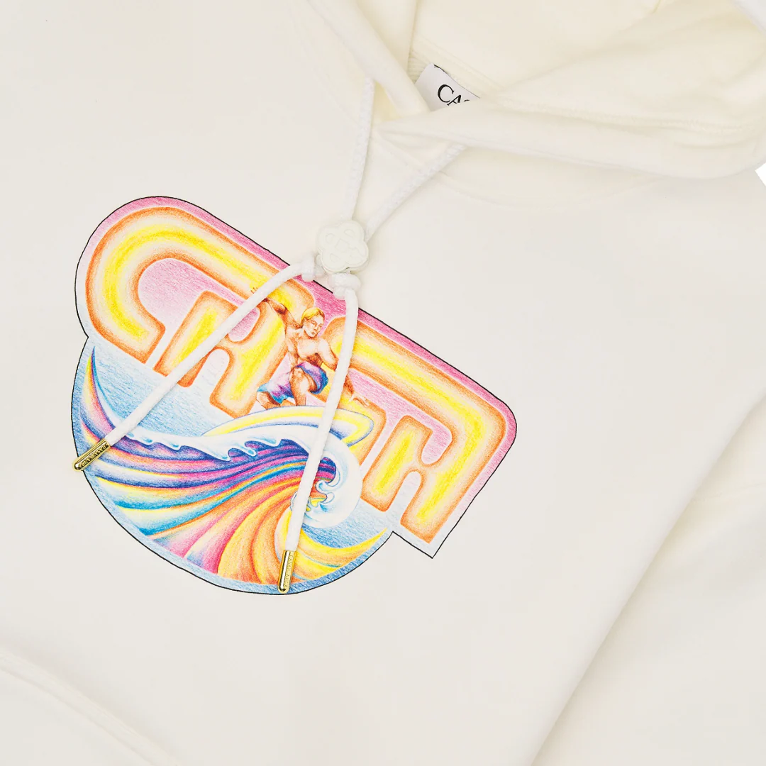 CASA SURF HOODIE OFF WHITE - Image 2