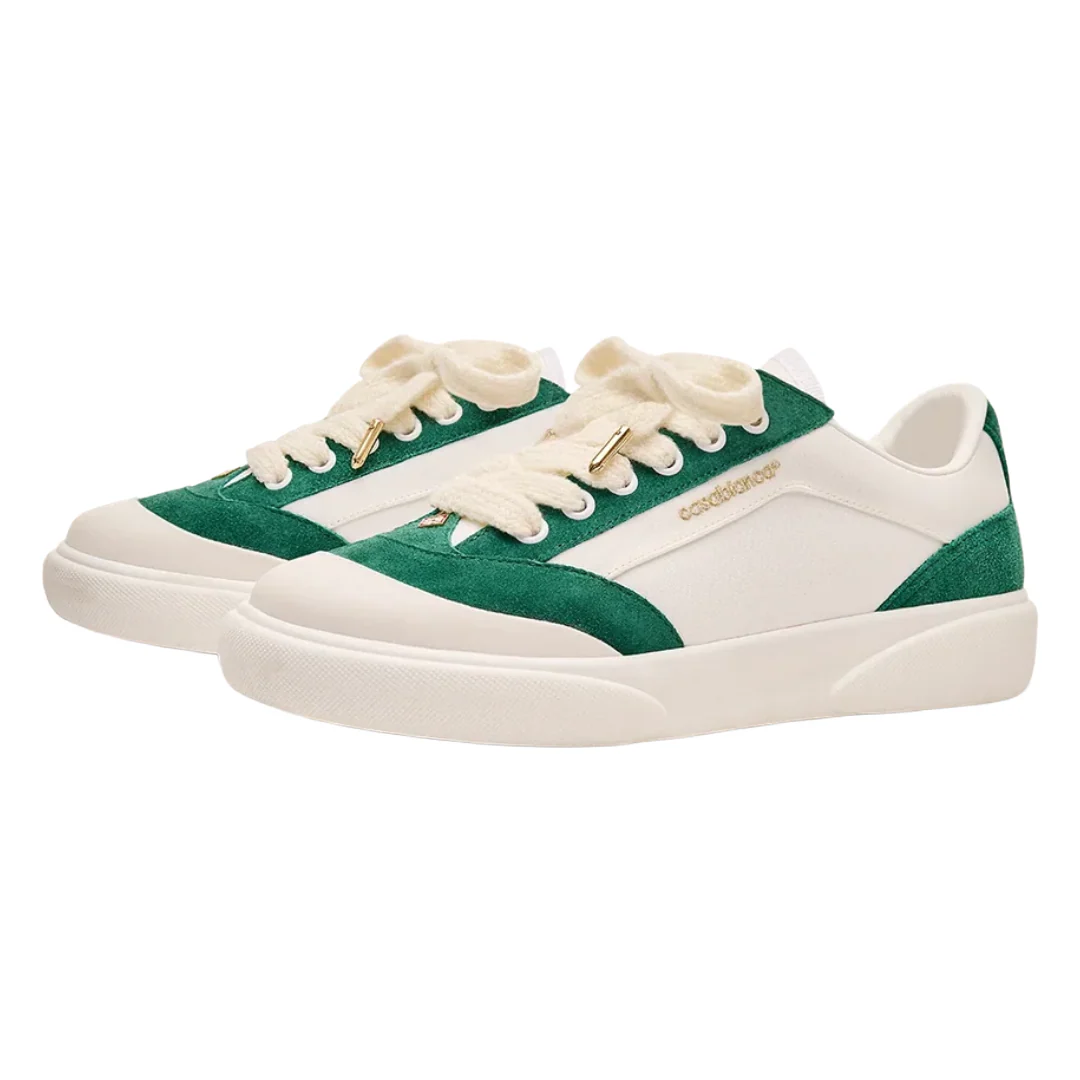 CASABLANCA DEL MAR SNEAKER WHITE & GREEN - Image 4