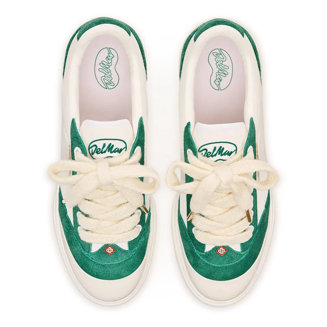 CASABLANCA DEL MAR SNEAKER WHITE & GREEN - Image 5