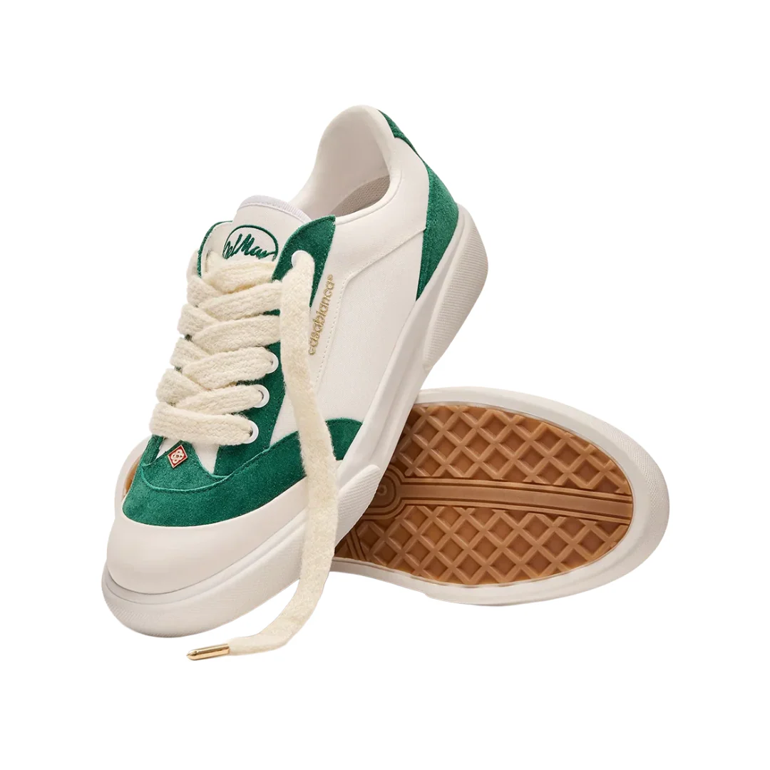 CASABLANCA DEL MAR SNEAKER WHITE & GREEN - Image 6