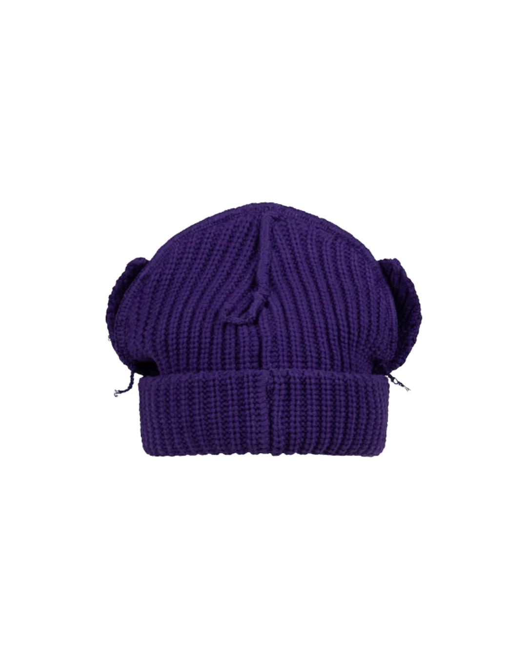 CHUNKY EARS BEANIE IN PURPLE - Image 2