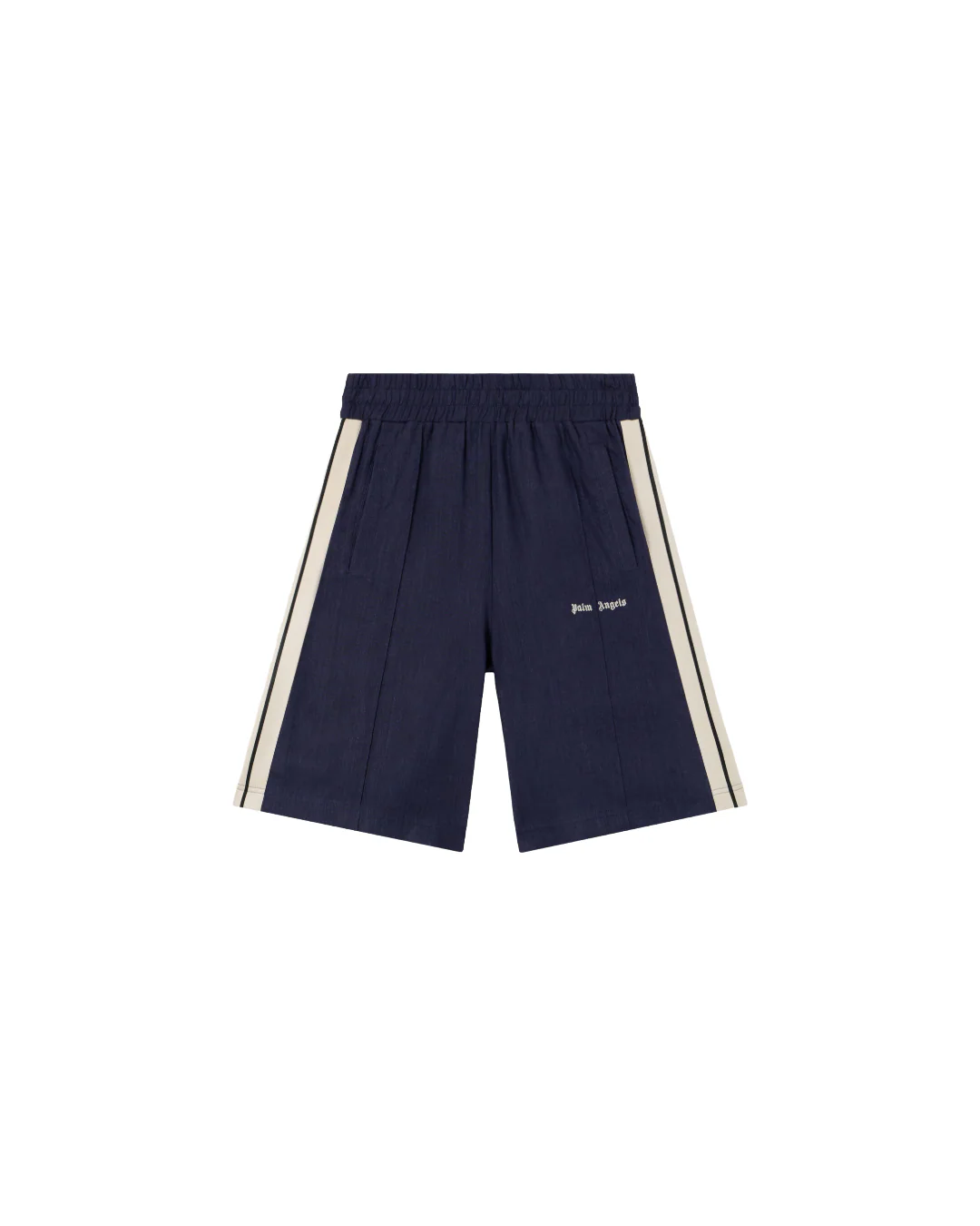 CLASSIC LOGO LINEN TRACK SHORT - Image 2