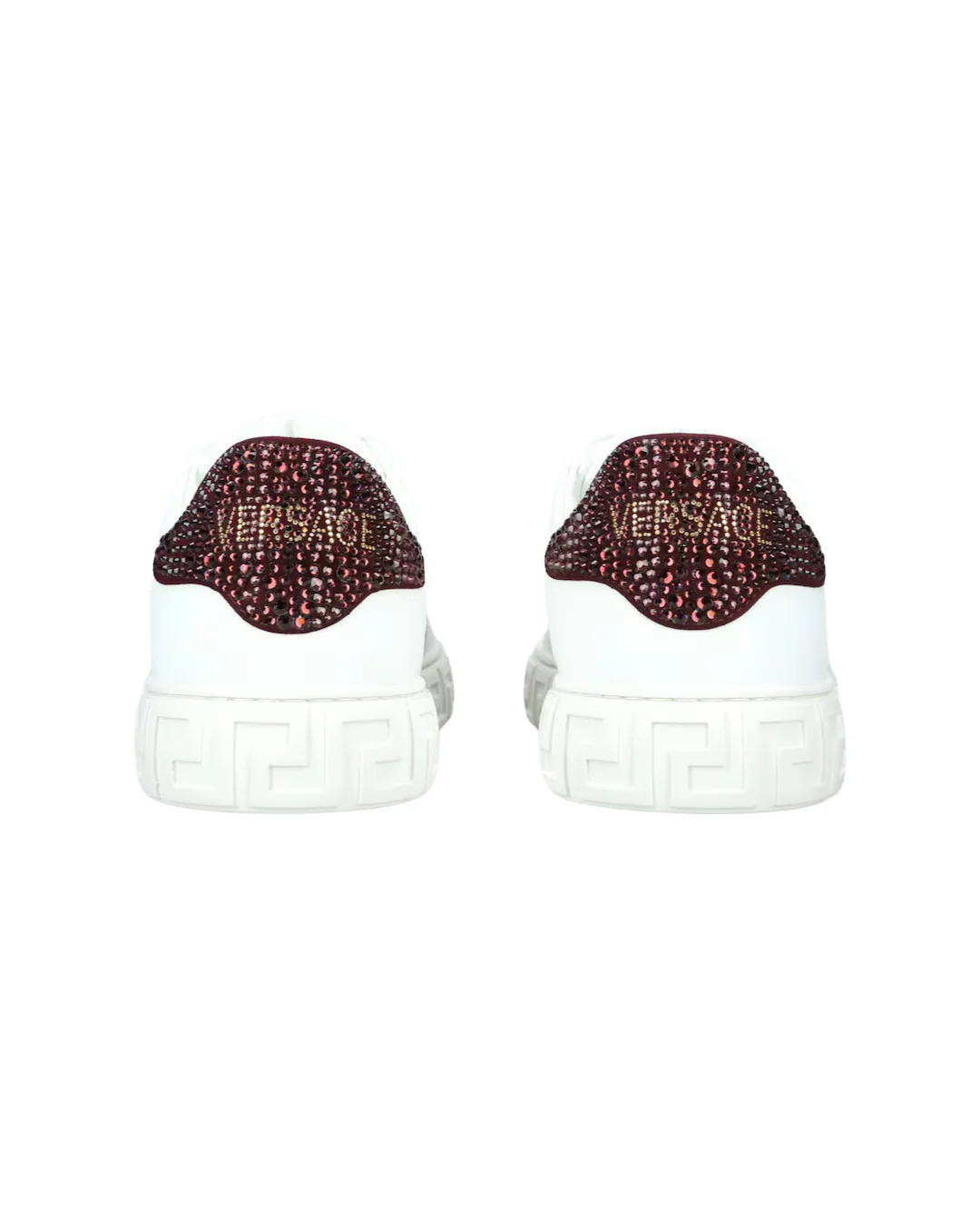 CRYSTAL GRECA SNEAKERS BROWN - Image 2