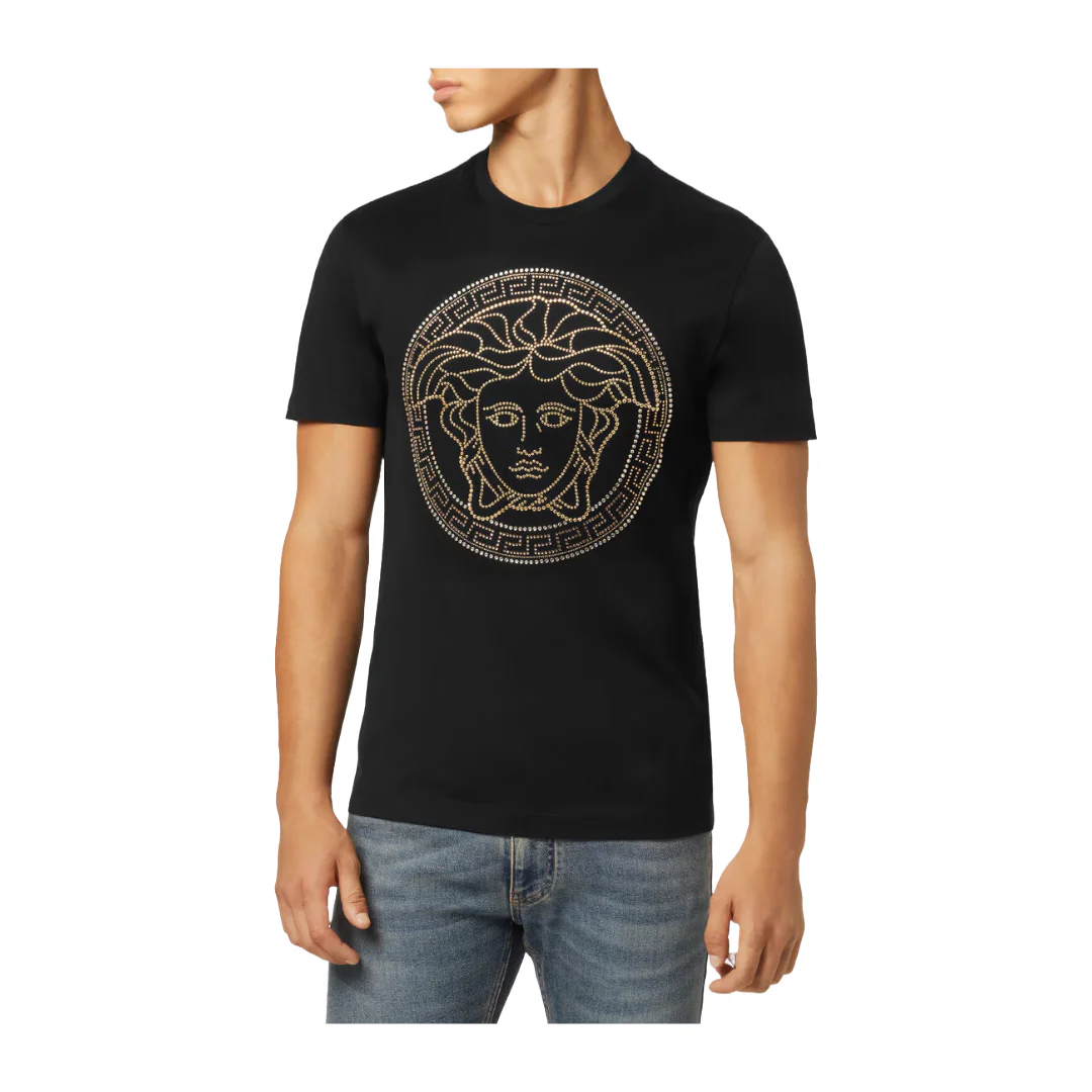 CRYSTAL MEDUSA T-SHIRT BLACK - Image 2