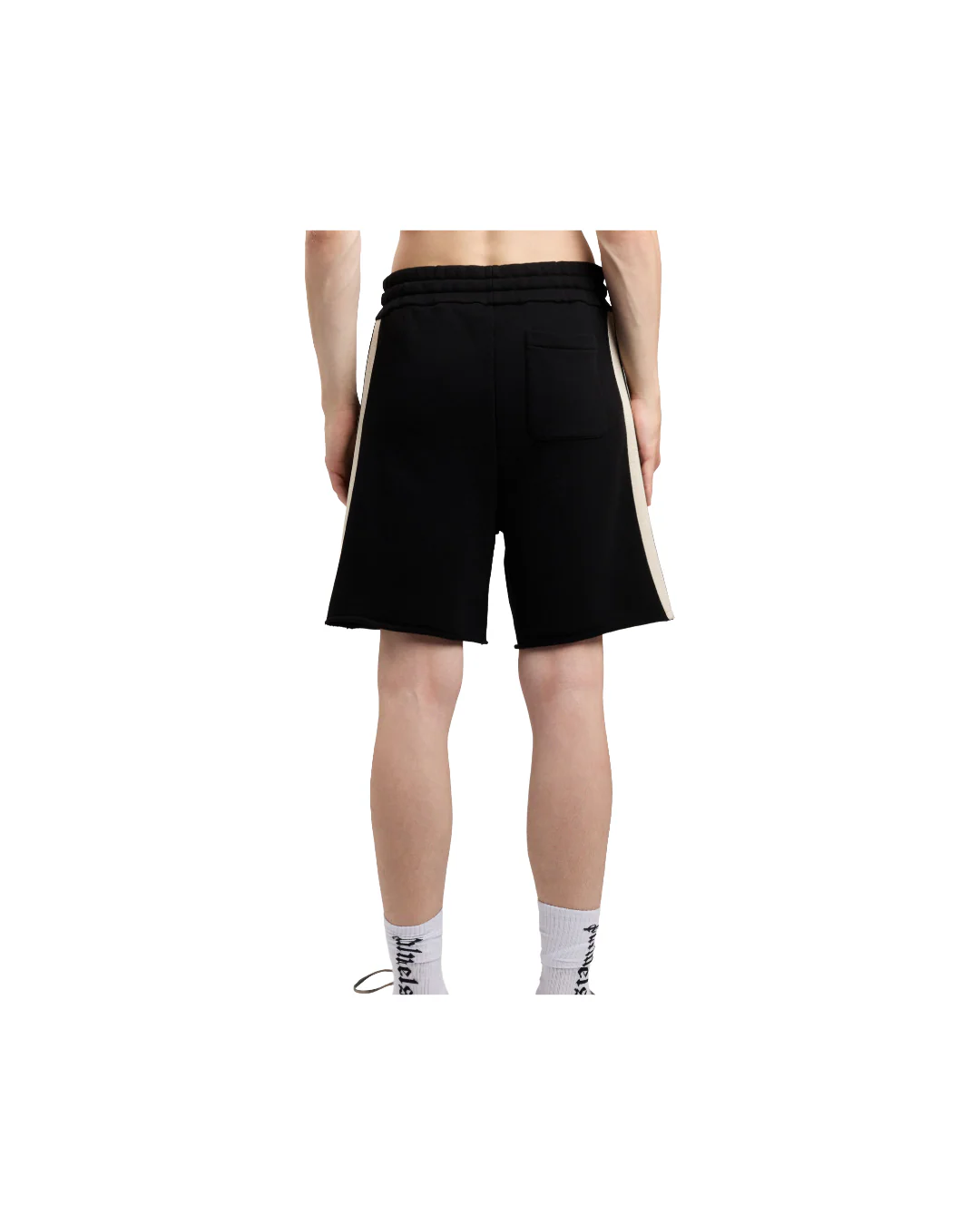 CURVED LOGO TRACK SWEATSHORTS - Image 2