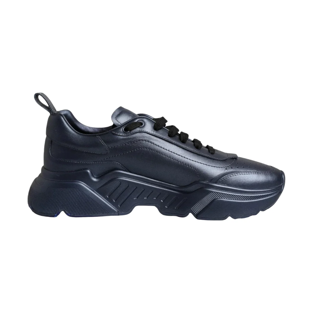 DOLCE & GABBANA LAMINATED-EFFECT DAYMASTER SNEAKERS
