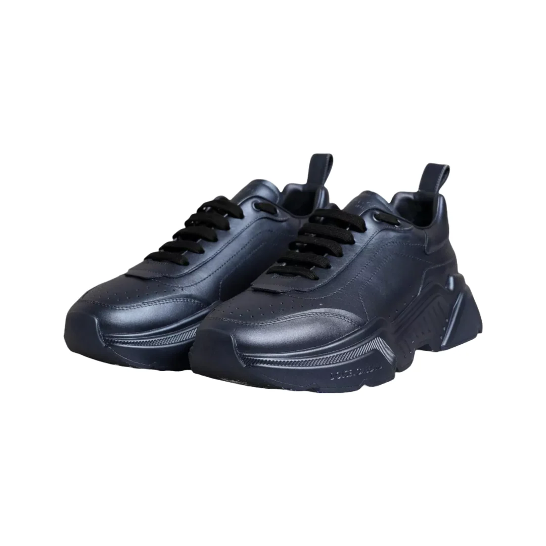 DOLCE & GABBANA LAMINATED-EFFECT DAYMASTER SNEAKERS - Image 3