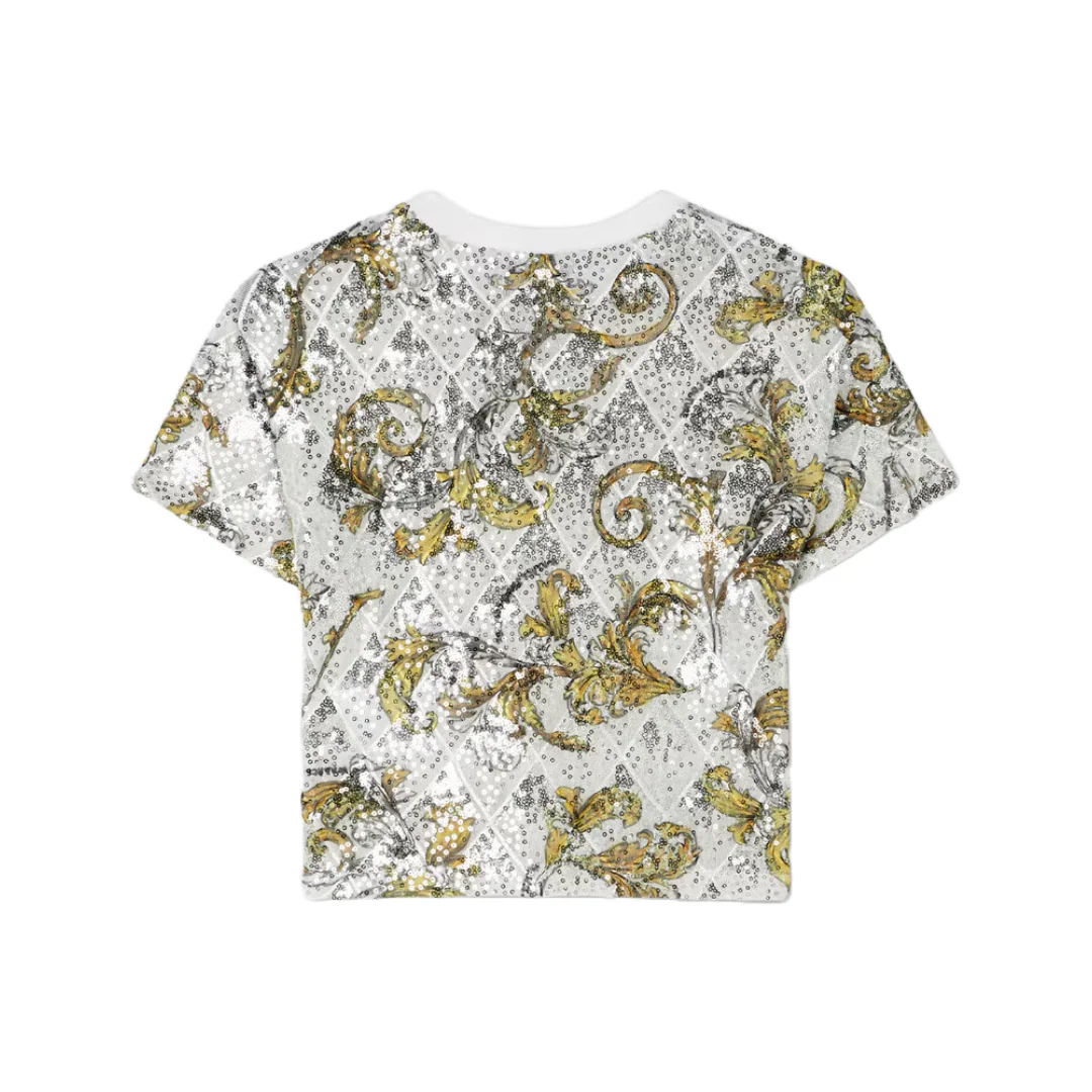 EMBELLISHED OUTLINE BAROCCO T-SHIRT - Image 2