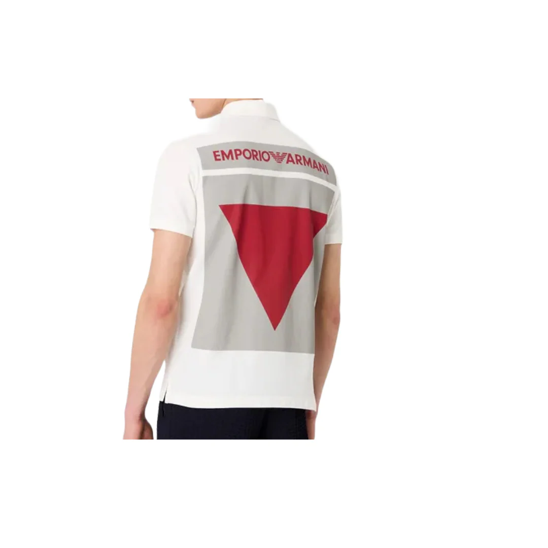EMPORIO ARMANI JERSEY POLO SHIRT WITH LOGO - Image 2