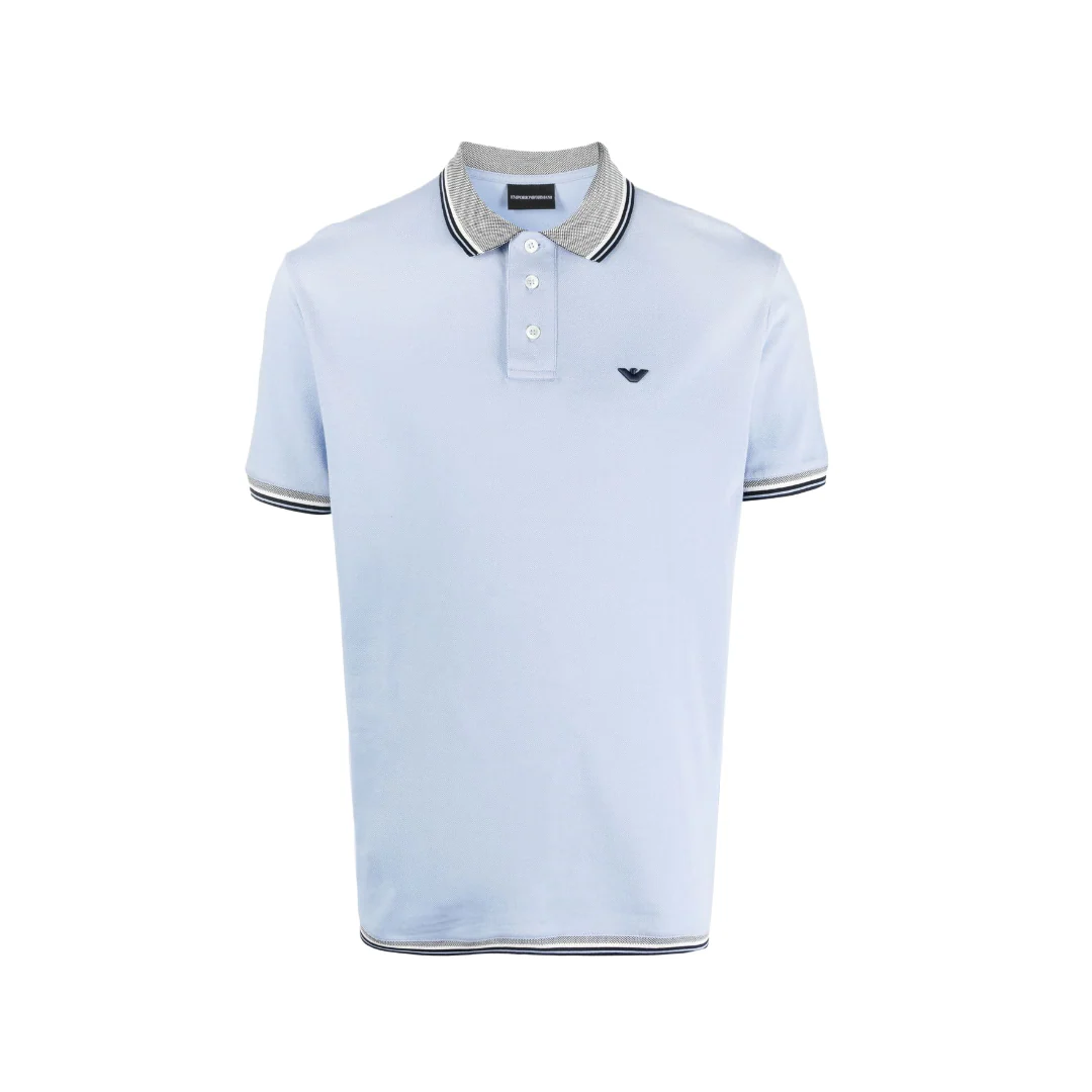 EMPORIO ARMANI LOGO EMBROIDERED SHIRT - Image 2