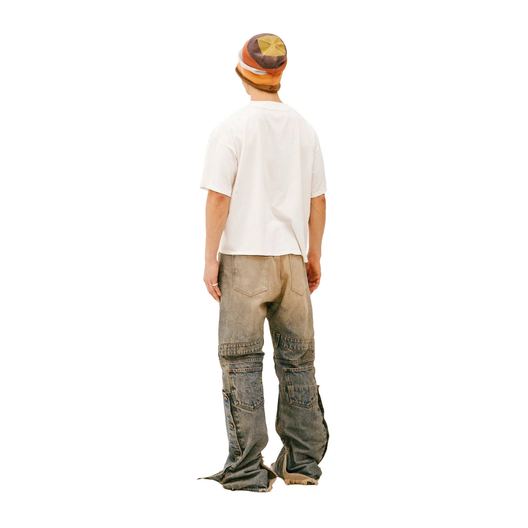 FLOODED TURKS TORQUE TEE WHITE - Image 3