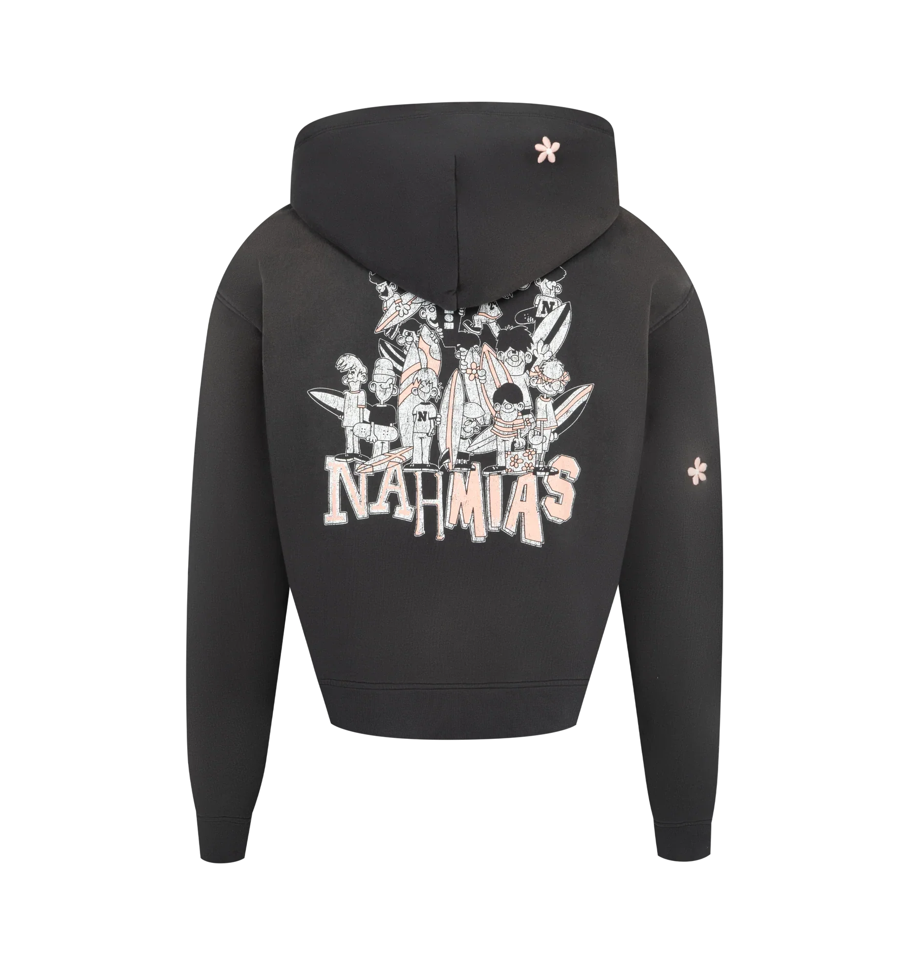 FLOWER GROMS ZIP UP HOODIE - Image 2