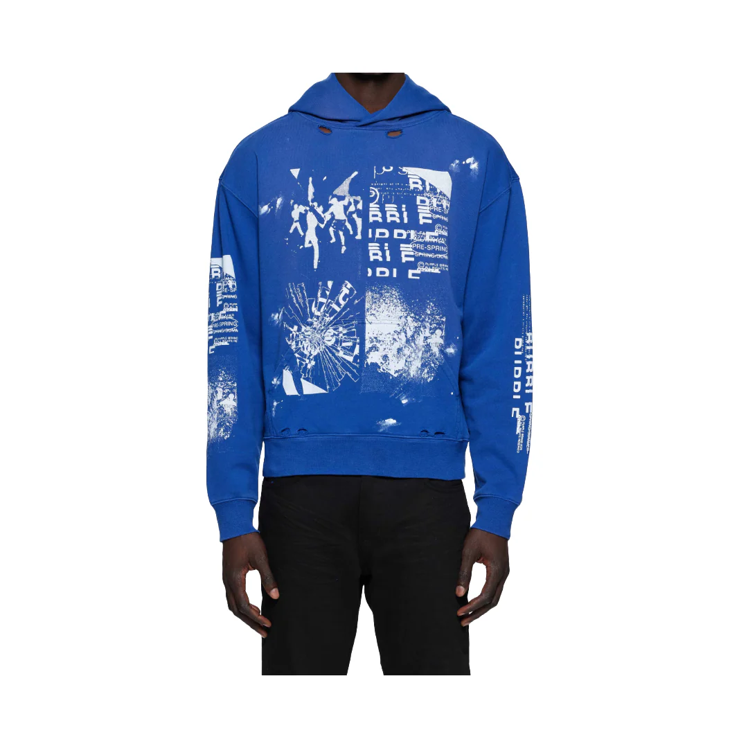 FLYERS HOODIE BLUE - Image 2