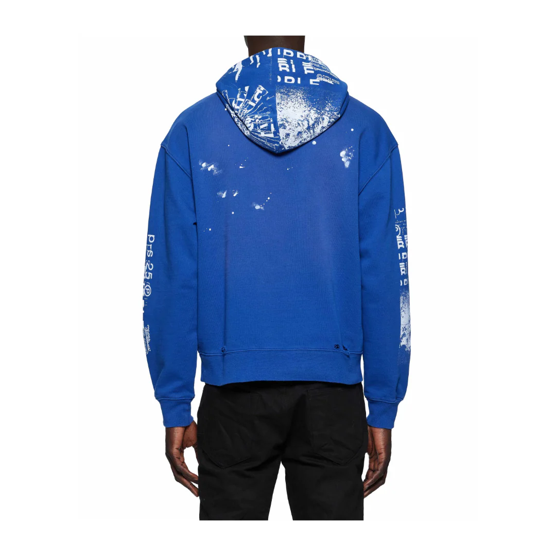 FLYERS HOODIE BLUE - Image 3