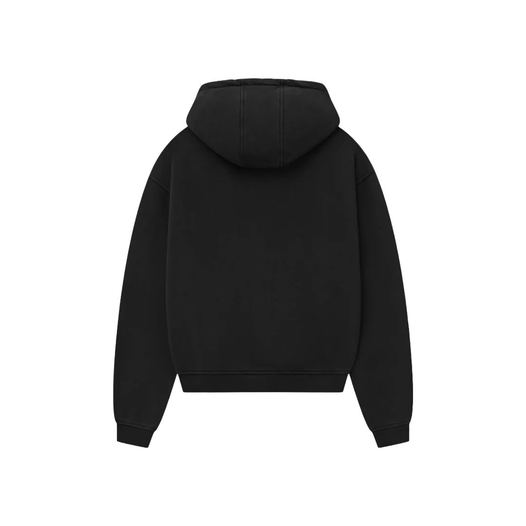 FRENCH RIVIERA HOODIE BLACK - Image 3