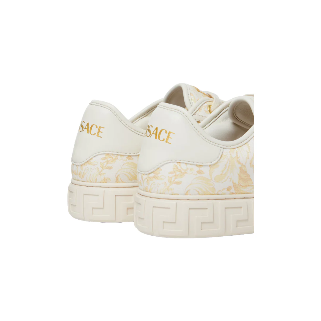 GRECA PRINTED CANVAS SNEAKERS - Image 5