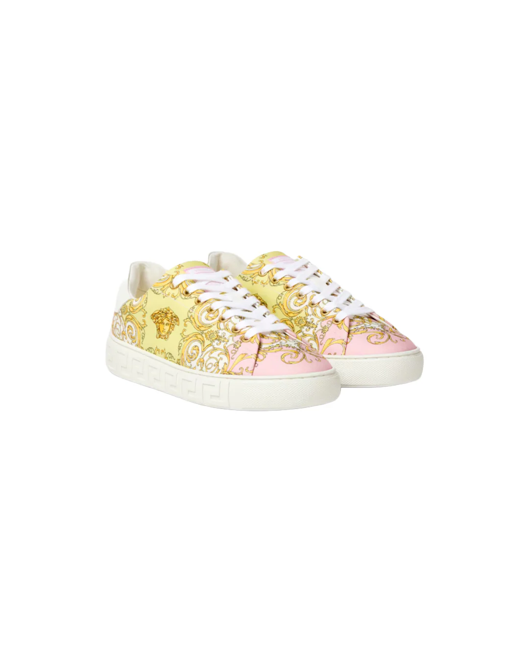GRECA PRINTED CANVAS SNEAKERS - Image 2