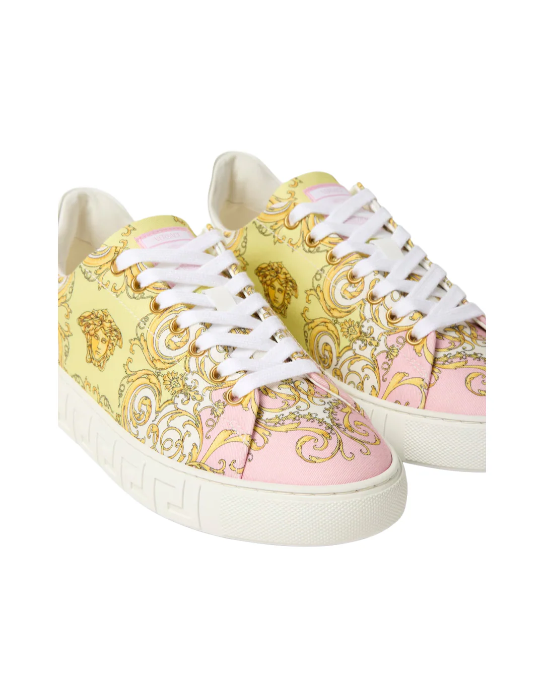 GRECA PRINTED CANVAS SNEAKERS - Image 4