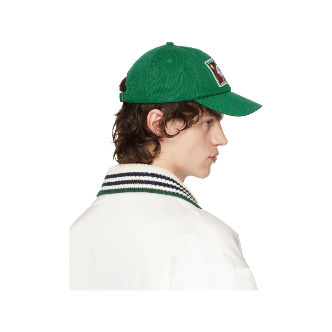 GREEN FIBONACCI PATCH CAP - Image 2