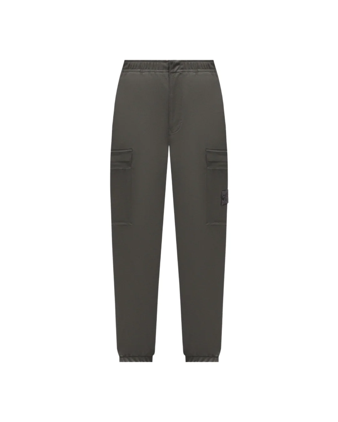 GREY WOOL JOGGERS