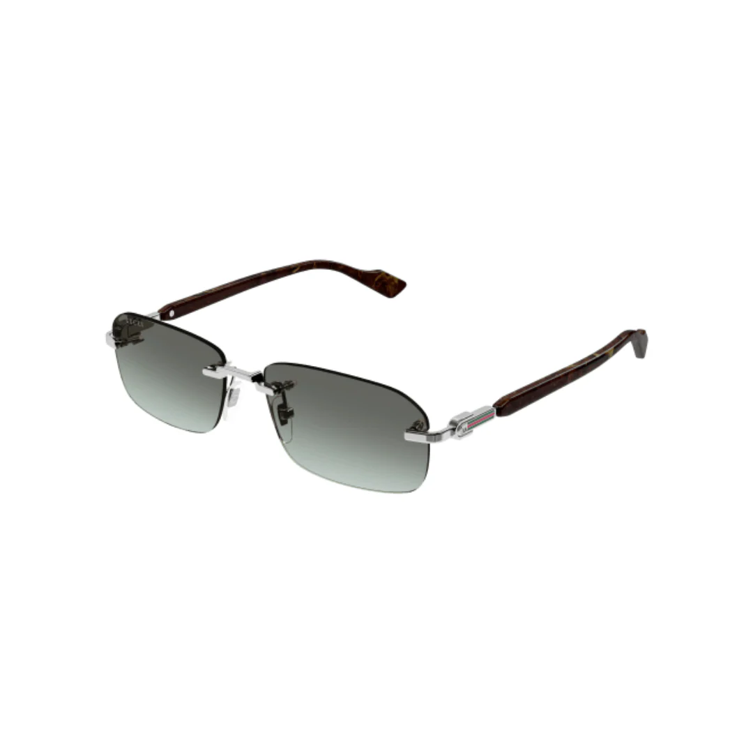 GUCCI GG1221S SUNGLASSES GRAY/SILVER