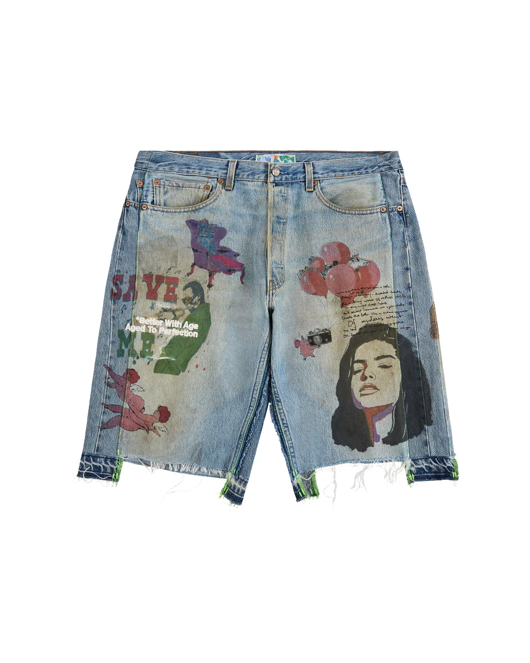 HARRISON TRIPLE- WIDE DENIM SHORT - Image 3