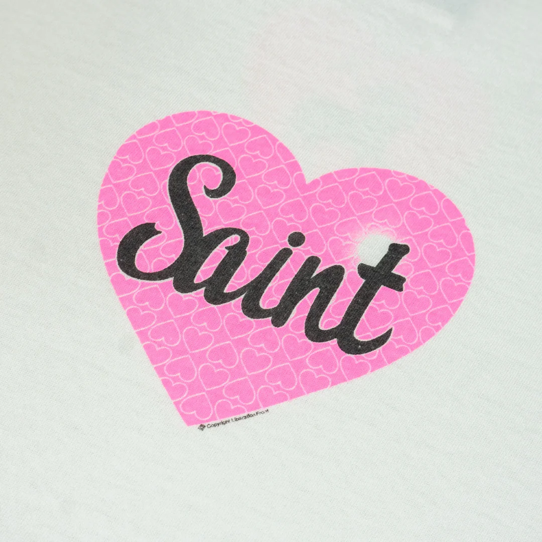 HEART SAINT T-SHIRT WHITE - Image 3