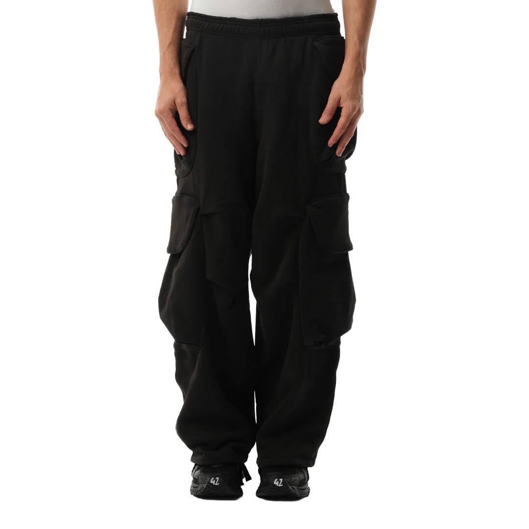 HEAVY GOCAR SWEATPANTS IN SOOT - Image 2