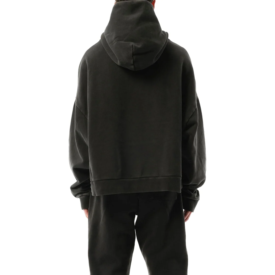 HEAVY HOOD IN WASHED BLACK - Image 3