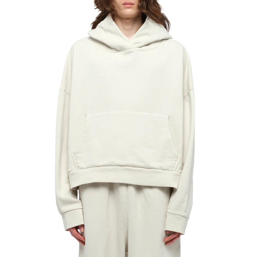 HEAVY HOODIE IN RICE - Image 2