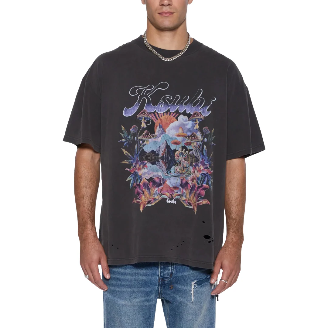 HENDRIX EKCESS SS TEE OLD BLACK - Image 2